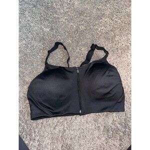 All in motion black sports bra